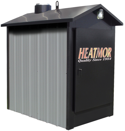 HeatSource Stainless Steel Outdoor Wood Furnace, 3000 Sq. Ft
